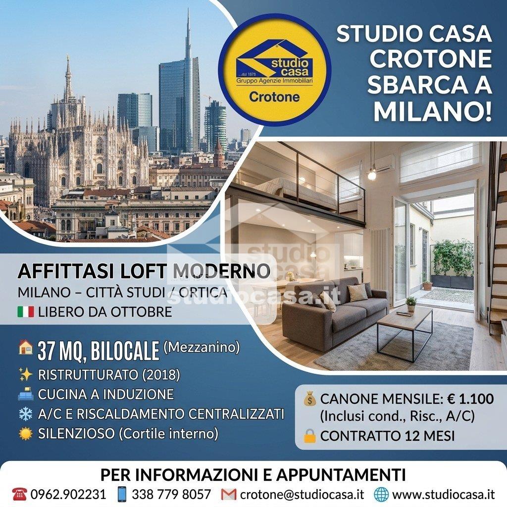 Loft in affitto a Milano