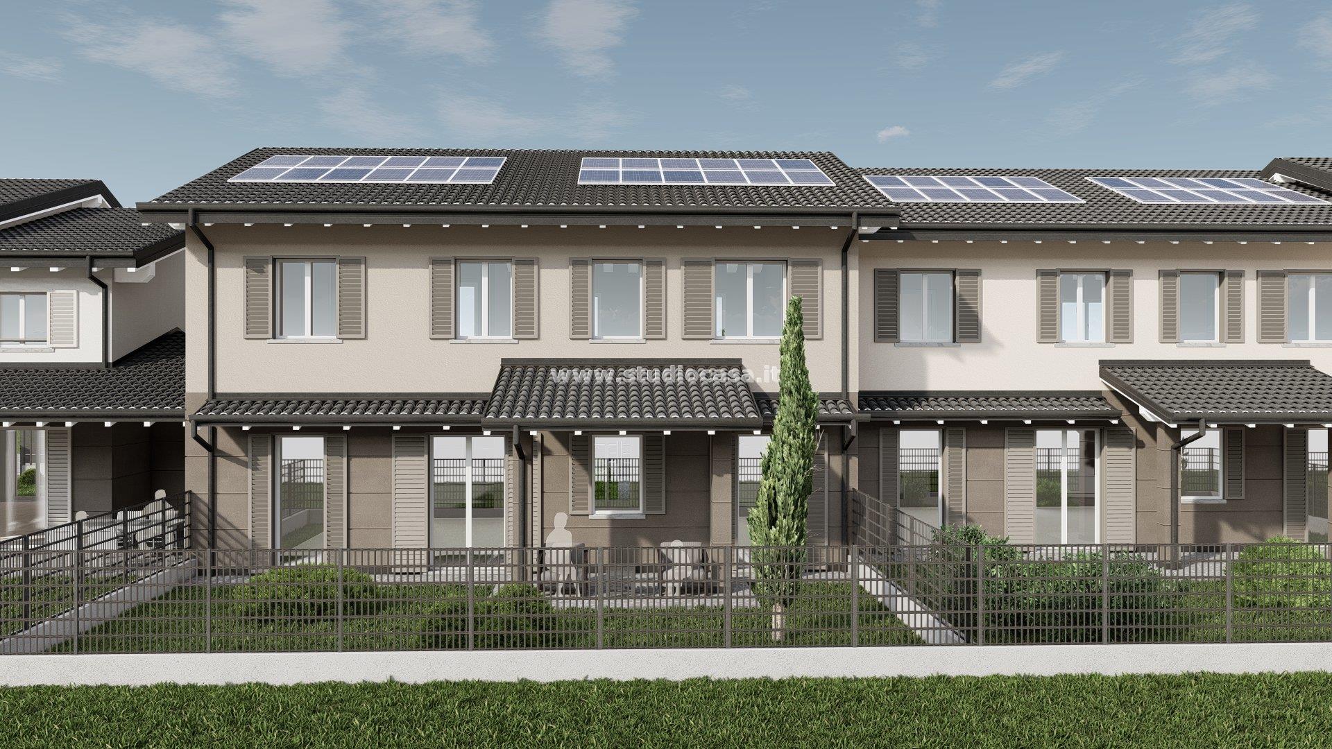 Appartamento in Villa in vendita a Caravaggio