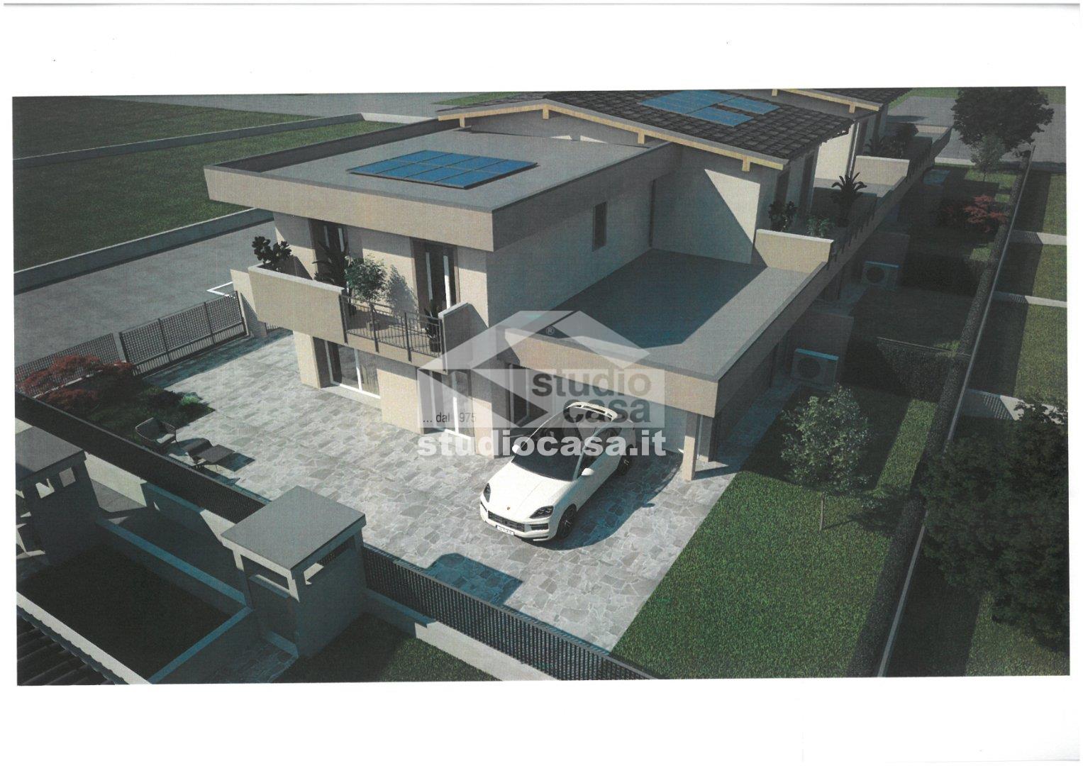 Villa a schiera di testa in vendita a Pagazzano