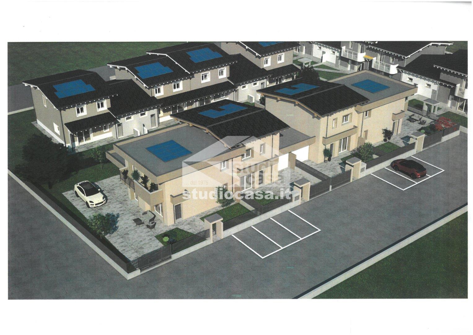 Villa a schiera di testa in vendita a Pagazzano