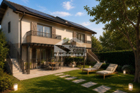 Villa a schiera di testa in vendita a Casirate d'Adda