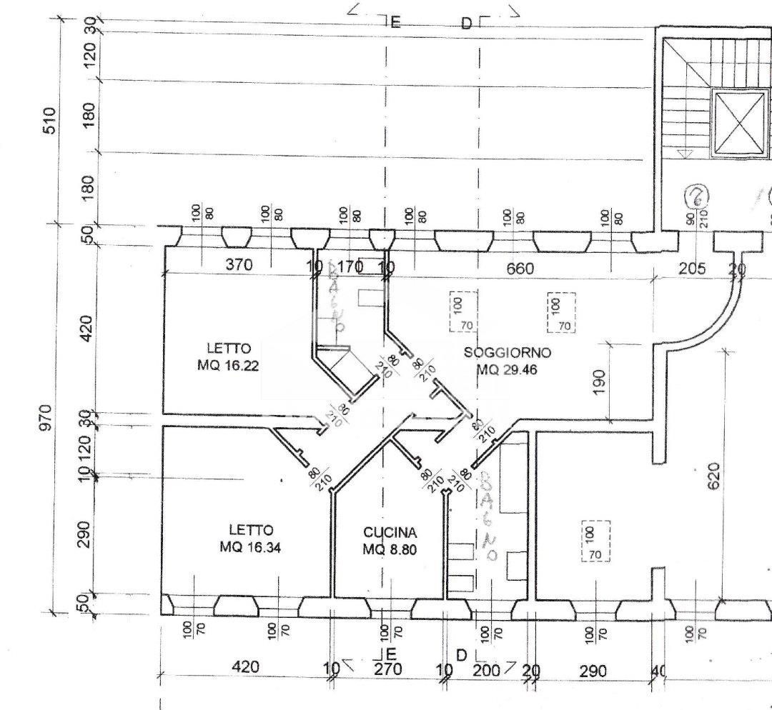 Mansarda in affitto a Cremona