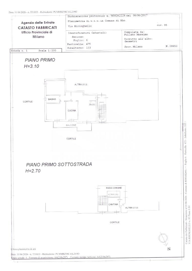 Appartamento in vendita a Rho