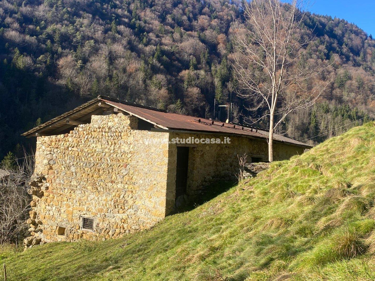 Casa Rustica in vendita a Olmo al Brembo