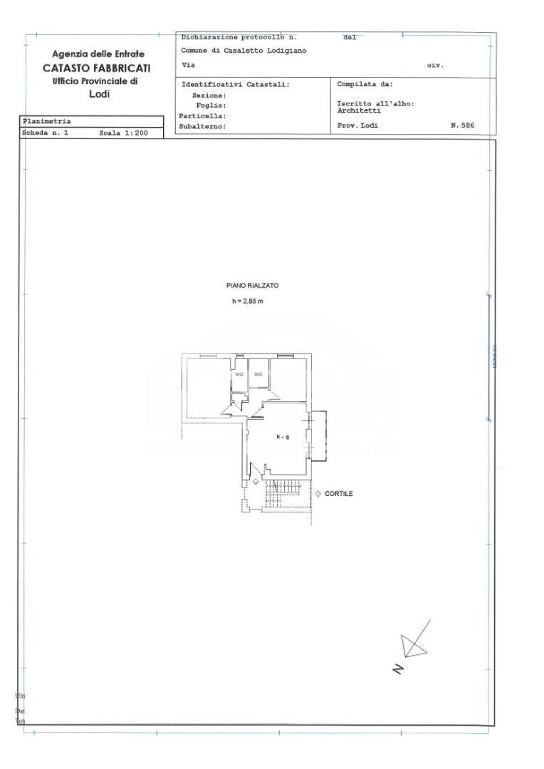 Appartamento in vendita a Casaletto Lodigiano