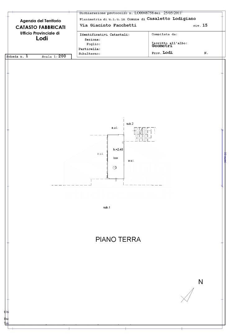 Appartamento in vendita a Casaletto Lodigiano