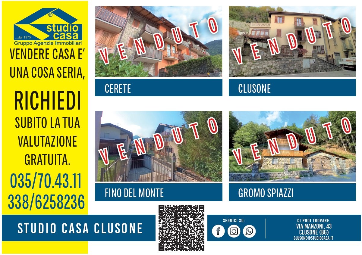 Appartamento in vendita a Clusone