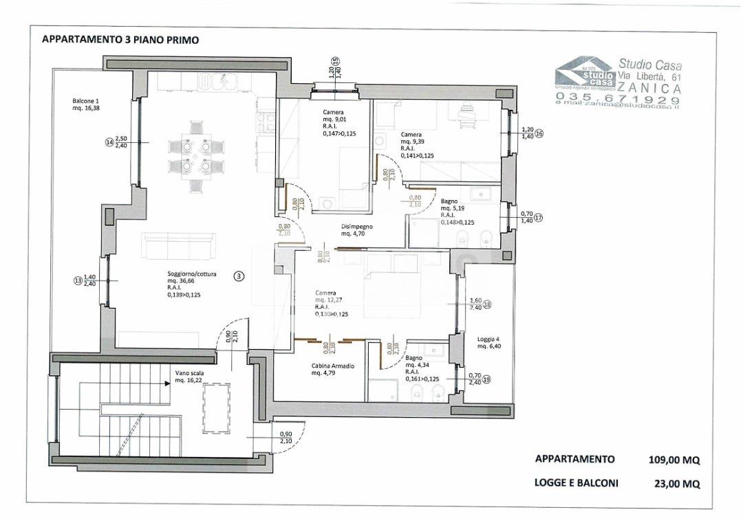 Appartamento in vendita a Zanica