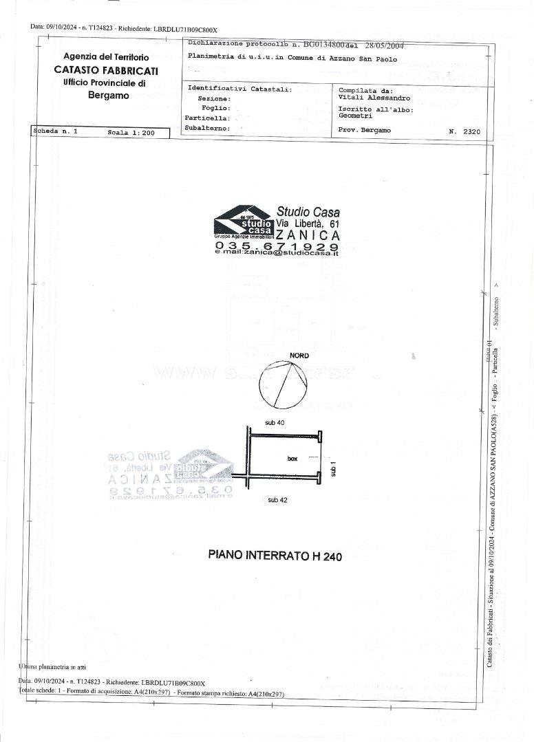 Appartamento in vendita a Azzano San Paolo