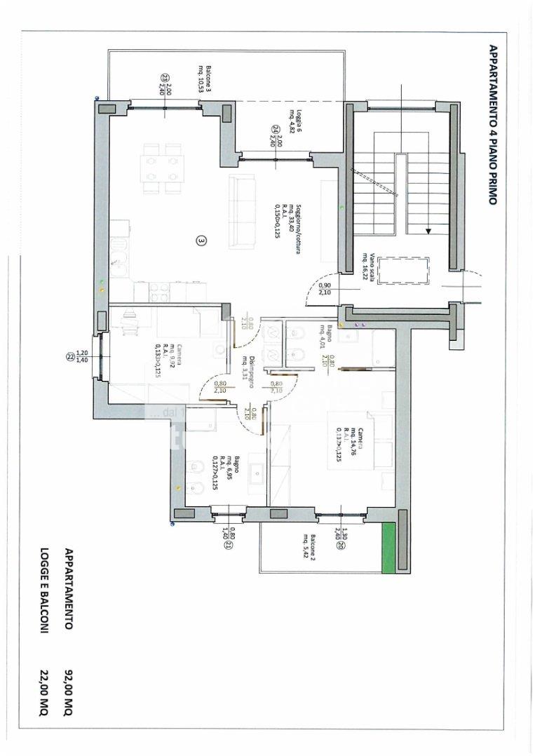 Appartamento in vendita a Azzano San Paolo