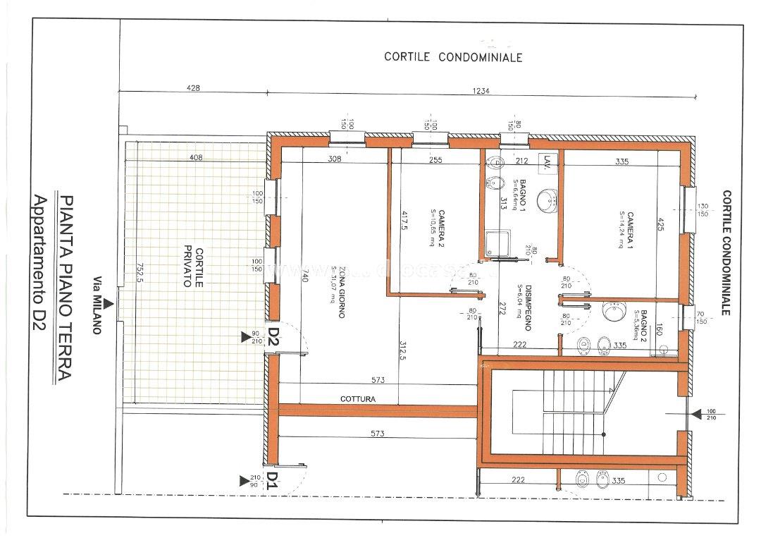 Appartamento in vendita a Pandino