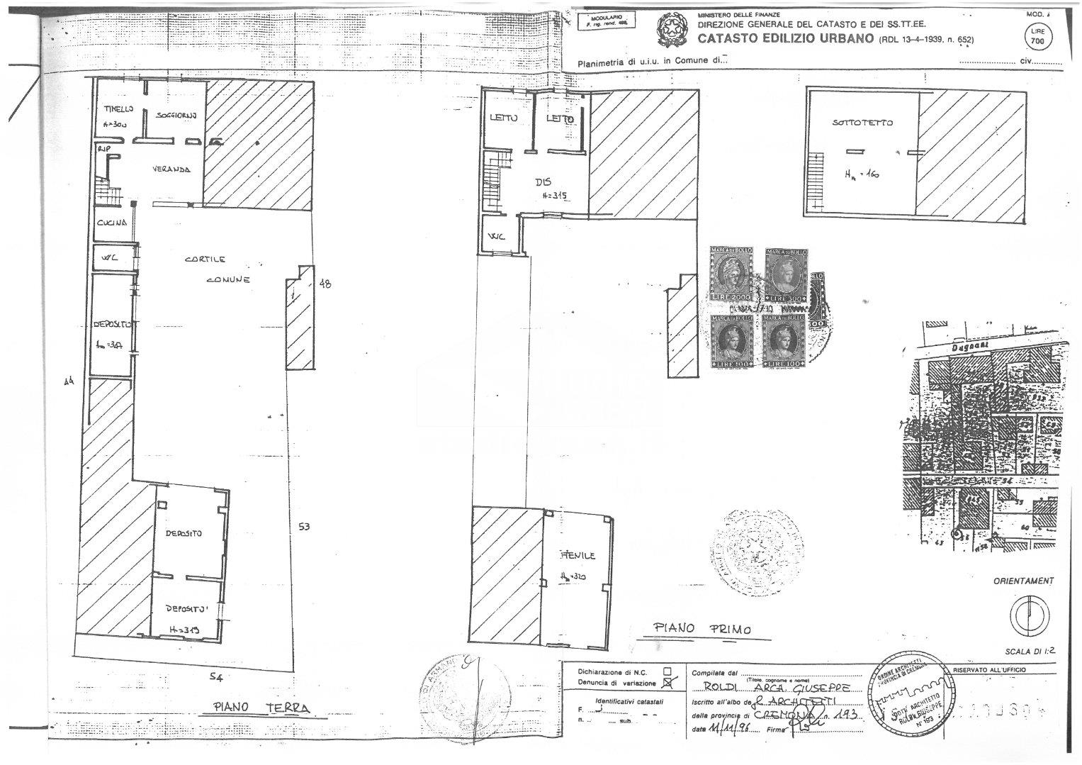 Villa Bifamiliare in vendita a Trescore Cremasco