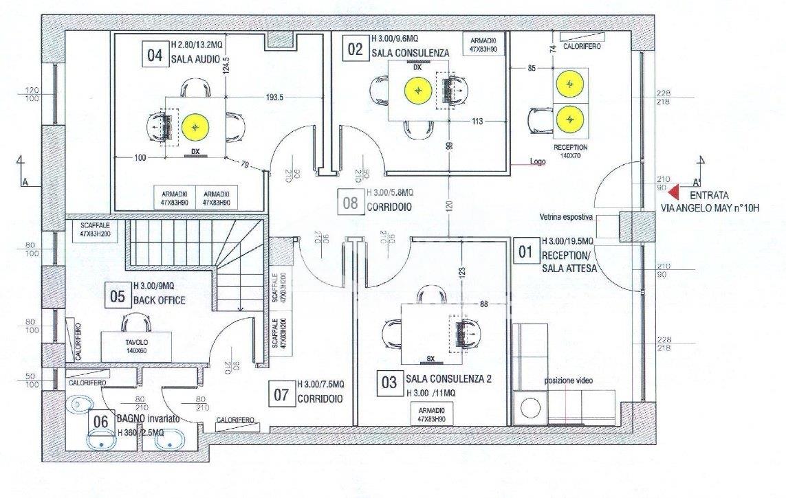 Negozio in affitto a Bergamo