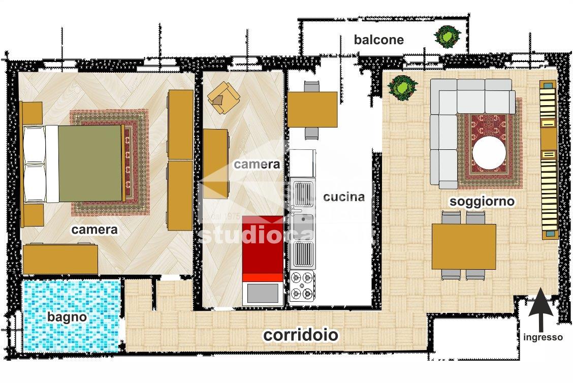 Appartamento in affitto a Formigara