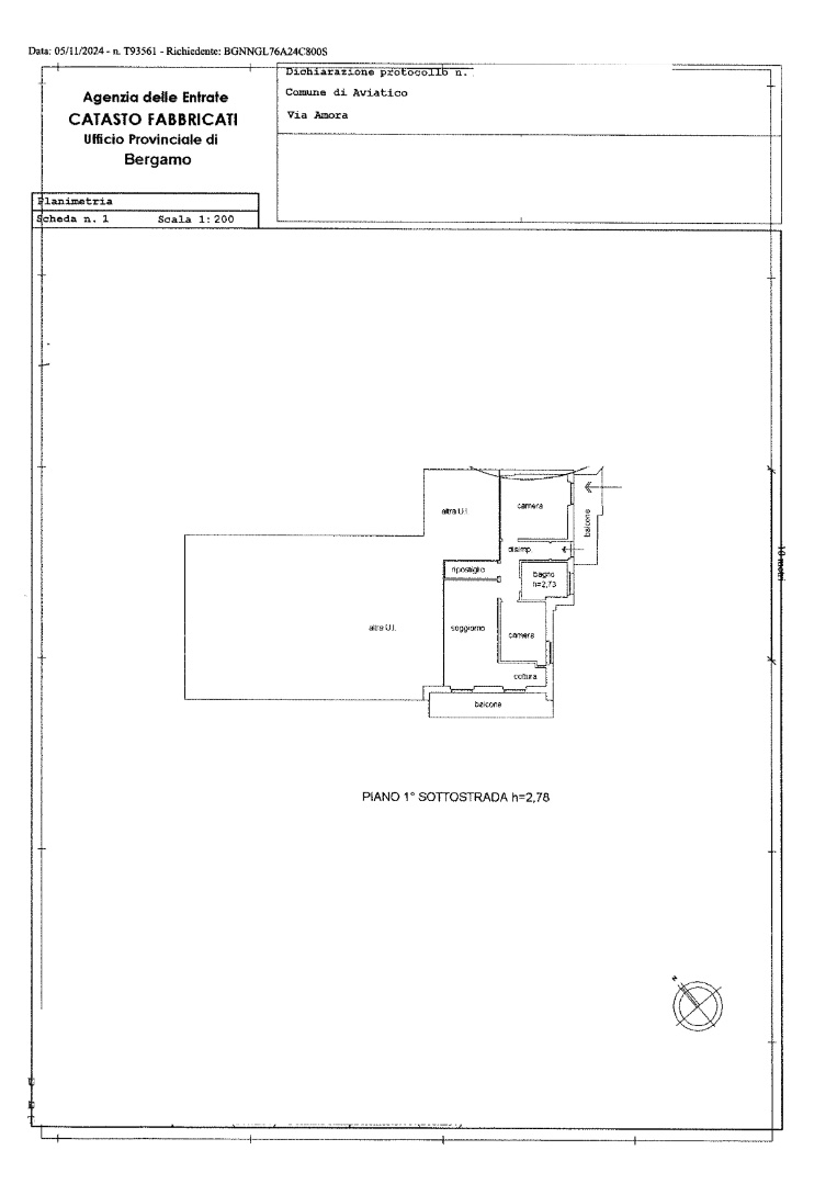 Appartamento in vendita a Aviatico